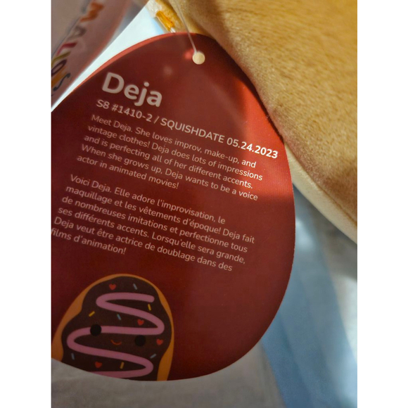 Squishamallows Deja the Chocolate Donut 8" NEW - Picture 2 of 10